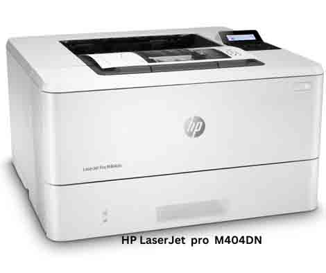 HP Laser Jet Pro M404dn printer stock