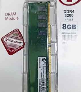 Transcend 8GB DDR4 3200MHz Desktop RAM