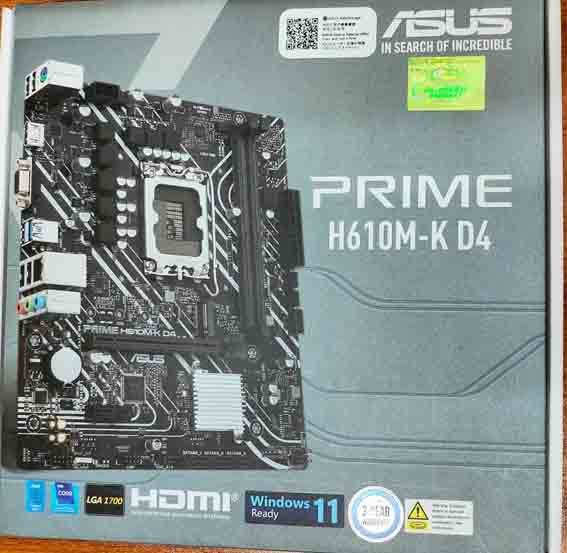 ASUS PRIME H610M-K
