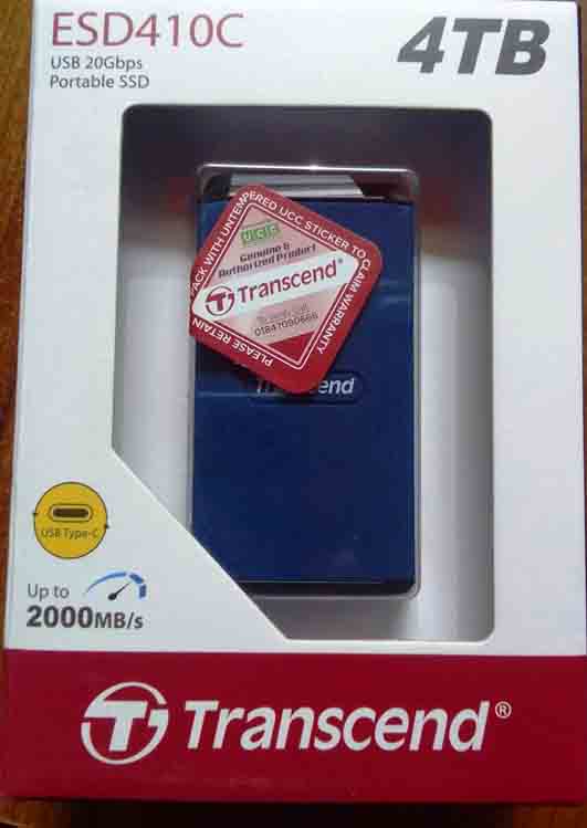 Transcend ESD410C 4TB Transcend ESD410C 4TB