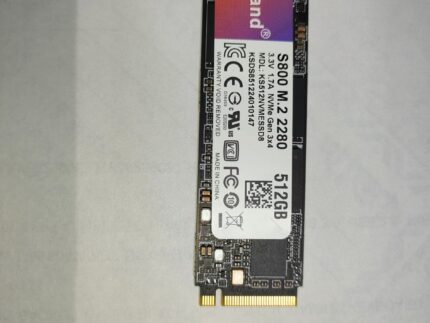 512GB NVMe M.2 2280 SSD