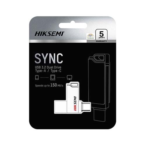 HIKSEMI 128GB HIKSEMI 128GB dual interface pen drive